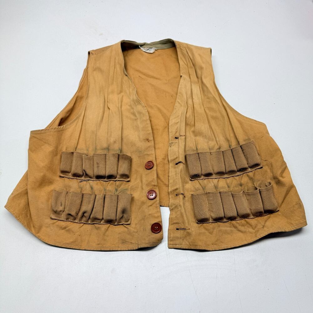 Vintage Canvas Hunting Vest